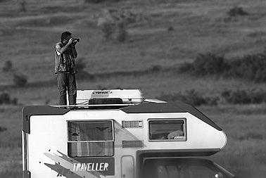 Torsten Pr&ouml;hl fotografierend
